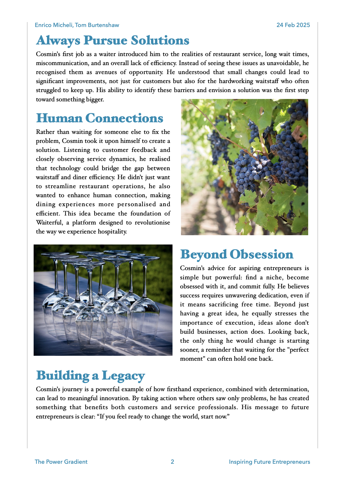Page 2 of The Power Gradient - Week 14